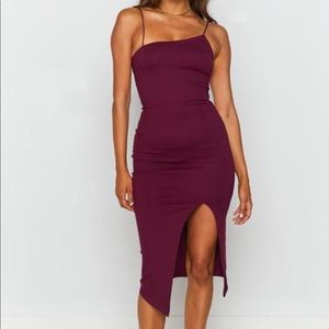 NWT BERRY COCKTAIL DRESS